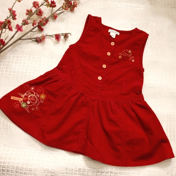 BOGO🆓 | Vintage Genevieve LaPierre Corduroy Dress - Picture 1 of 12